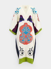 Paula Embroidered Linen Dress