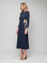 Paula Eos Midi Dress With Cut-Out Openings