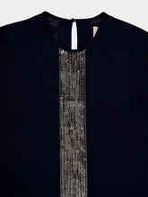 Paula Freya Embellished Silk Dress