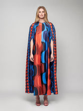 Paula Hades Printed Silk Maxi Dress