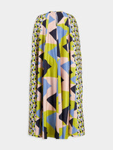 Paula Hades Printed Silk Maxi Dress