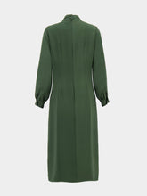 Paula Hermes Silk Dress with Necklace