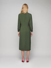 Paula Hermes Silk Dress with Necklace