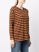 Paula Linen Striped Long Sleeved T-Shirt