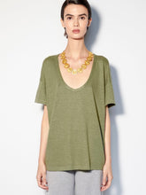Paula Linen V-Neck T-shirt
