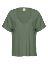 Paula Linen V-Neck T-shirt