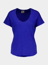Paula Linen V-Neck T-Shirt