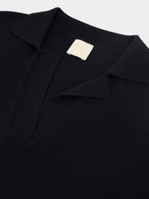 Paula Maya Black V-Neck Cashmere Midi Dress