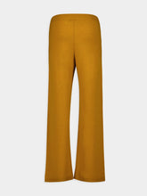 Paula Nanna Mustard Wide-Leg Pants
