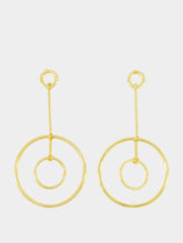 PaulaOlimpo Gold-Plated Earrings at Fashion Clinic