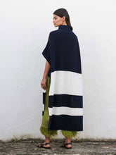 Paula Paola Striped Poncho