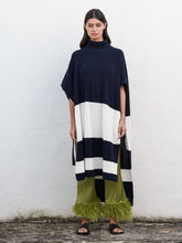 Paula Paola Striped Poncho