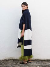 Paula Paola Striped Poncho