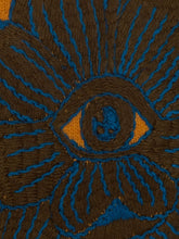 Paula Saphire Embroidered Cape