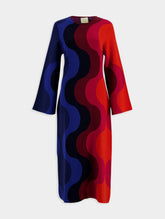 Paula Selene Jacquard Evase Dress