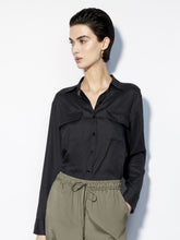 Paula Silk Shirt with Pockets