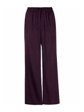 Paula Silk Straight Pants