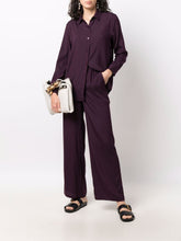 Paula Silk Straight Pants