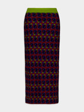 Paula Spar Jacquard Pencil Skirt