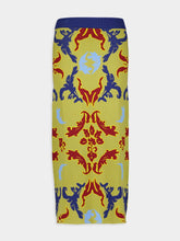 Paula Spar Jacquard Pencil Skirt