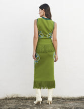 Paula Tina Jacquard Tank Top