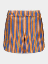 Paula x Marrakshi Life Striped Cotton Shorts