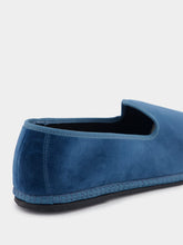 Piedaterre Furlane Wilde Cotton Blue Slippers