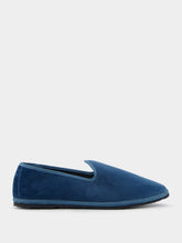 Piedaterre Furlane Wilde Cotton Blue Slippers