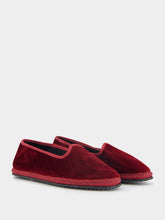 Piedaterre Modigliani Burgundy Slippers
