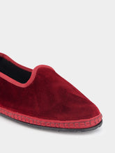 Piedaterre Modigliani Burgundy Slippers