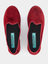 Piedaterre Modigliani Burgundy Slippers