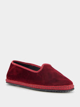 Piedaterre Modigliani Burgundy Slippers