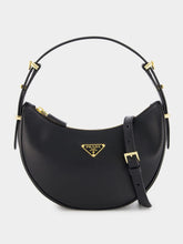 Prada Arqué Leather Shoulder Bag