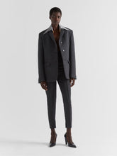 Prada High-Waisted Stretch Natté Trousers