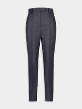 Prada High-Waisted Stretch Natté Trousers