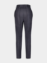 Prada High-Waisted Stretch Natté Trousers