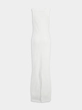Prada Logo Cotton Jersey Maxi Dress