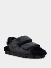 Prada Nappa Leather Chunky Sandals