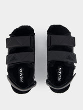 Prada Nappa Leather Chunky Sandals