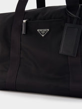 Prada Re-Nylon Triangle Logo Holdall Bag