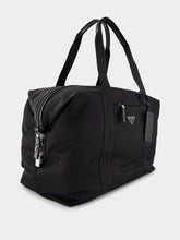 Prada Re-Nylon Triangle Logo Holdall Bag