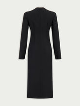 Prada Safety-Pin Gathered Midi Dress