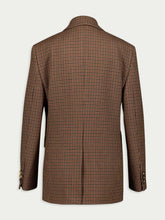 Prada Single-Breasted Houndstooth Check Jacket