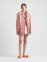 Prada Single-Breasted Suede Jacket