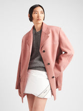 Prada Single-Breasted Suede Jacket