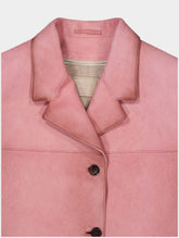 Prada Single-Breasted Suede Jacket