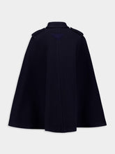 Prada Single-Breasted Velour Caban Jacket