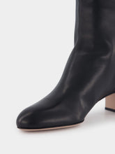 Prada Straight Black Leather Boots