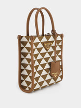 Prada Symbole Embroidered Fabric Mini Bag