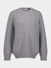 Prada Wool And Cashmere Crew-Neck Sweater